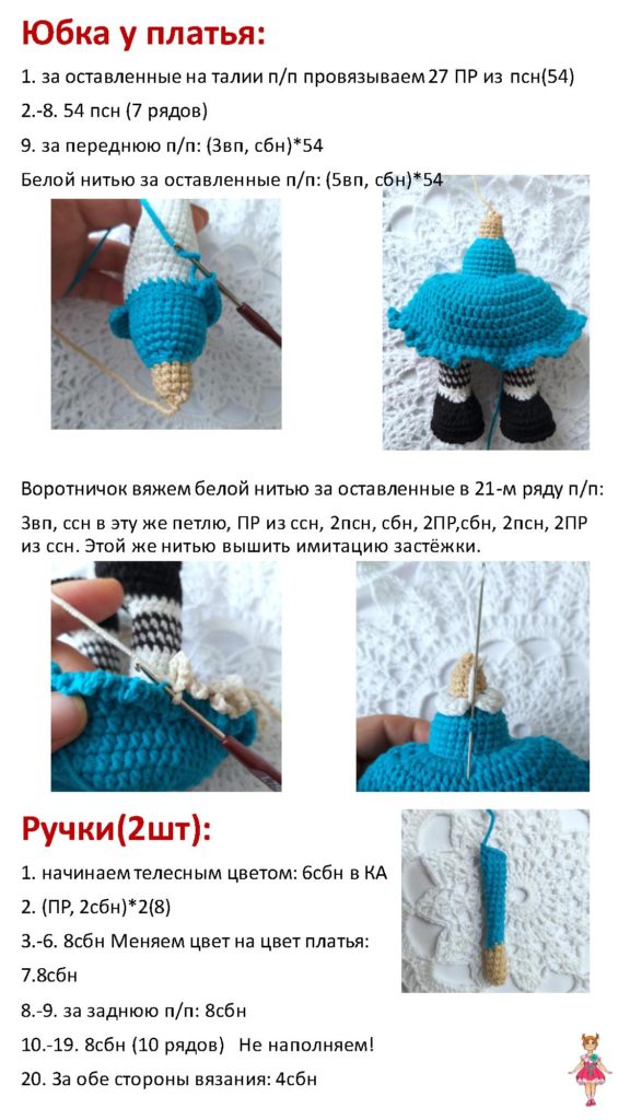 Юбка у платья