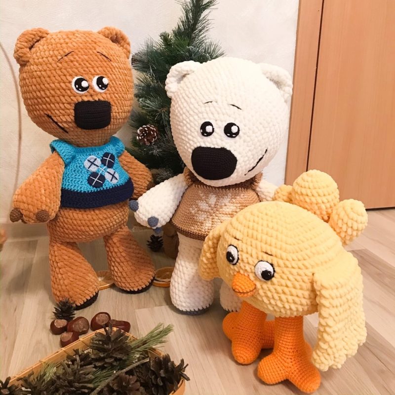 Амигуруми Кеша из Ми-ми-мишек