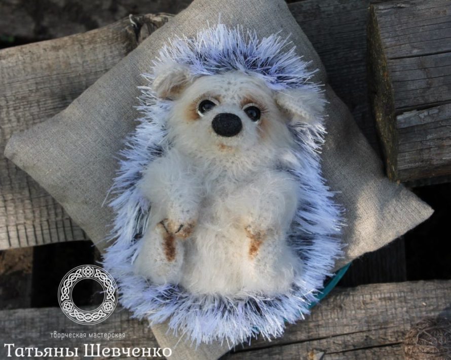 Амигуруми ежик крючком