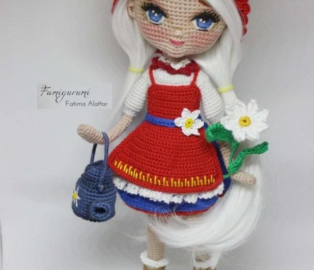 Схема красной шапочки крючком