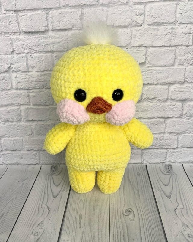 Уточка из тик ток вязаная крючком Уточка из тик ток вязаная крючком