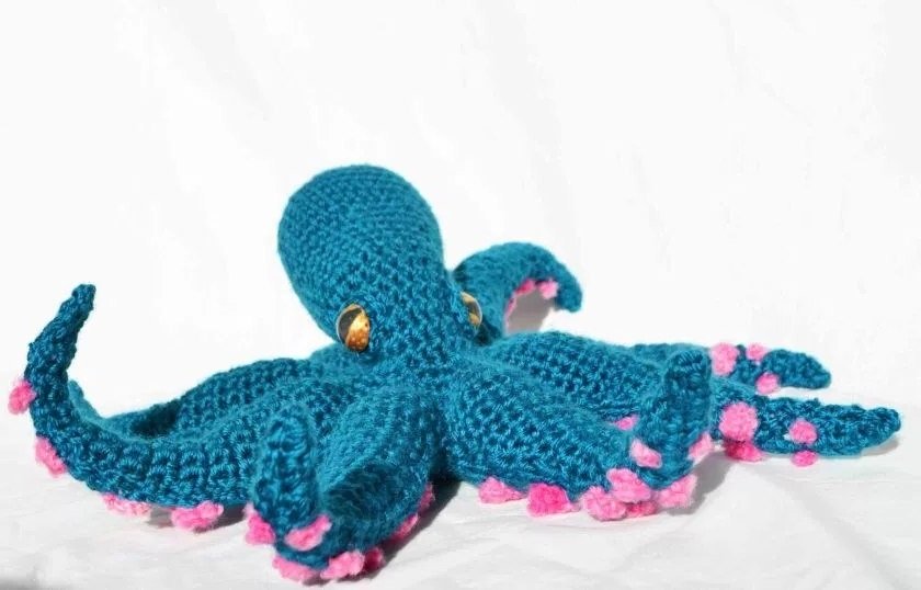 Амигуруми осьминог крючком Амигуруми осьминог крючком схема с переводом