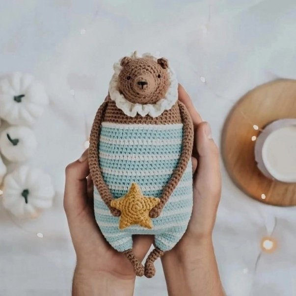 Амигуруми медвежонок крючком схема и описание Амигуруми медвежонок крючком схема и описание