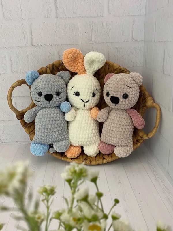 Амигуруми схема вязания игрушек для начинающих Амигуруми схема вязания игрушек из плюшевой пряжи